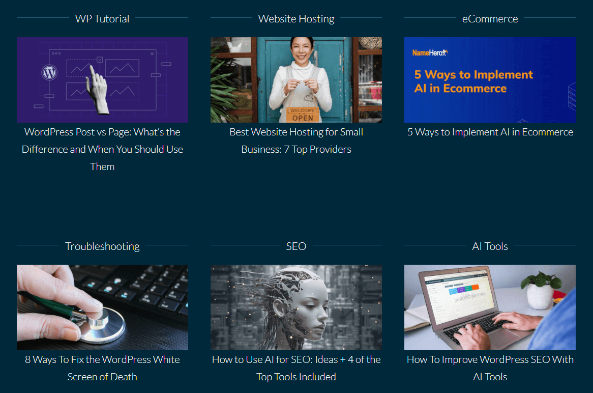 Blog posts in the WordCandy portfolio.
